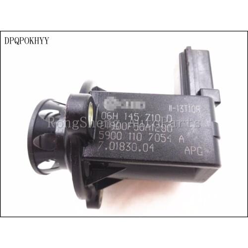 DPQPOKHYY 1.8t 2.0t Turbo Cut Turbocharger Circuit Break Valve For Volkswage Passat CC Tiguan Eos Golf A3 A4 A5 A6 TT 06H145710D