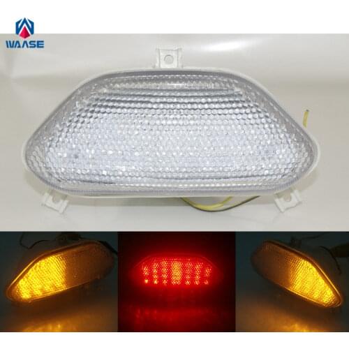 Waase For Suzuki BANDIT 1200 GSF1200 1997 1998 1999 2000 E-Mark Rear Tail Light Brake Turn Signals Integrated LED Light