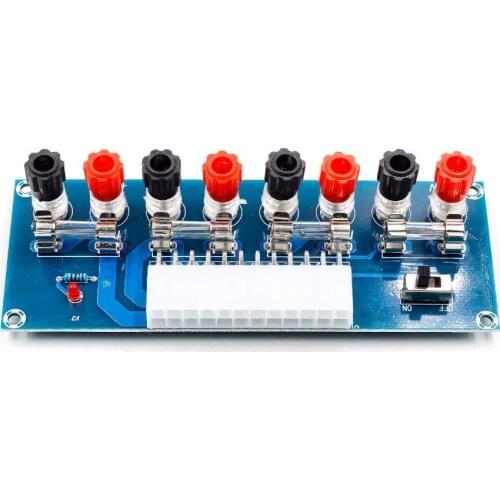 XH-M229 Desktop PC Power ATX Transfer Board Supply Power Module Precise 24Pin