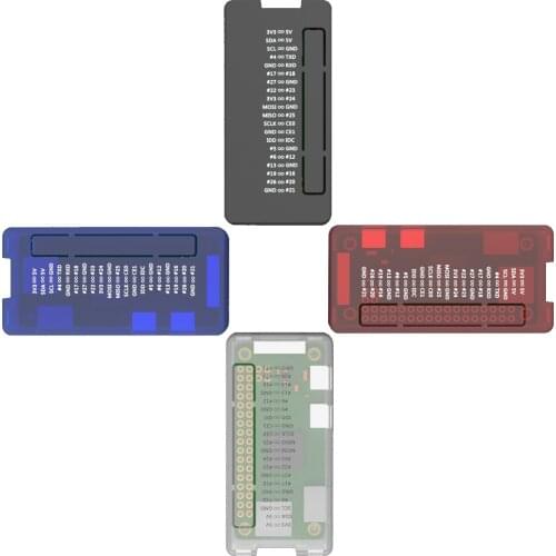 Abs Protective Case For Raspberry Pi Zero/W/Wh (Transparent)