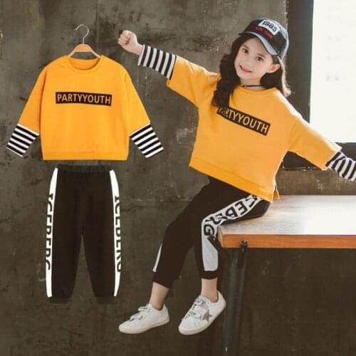 ZWY520 Children Clothing Autumn Winter Baby Girls Clothes Set T-shirt + Pants Outfits Kids Tracksuit For Girls Suit 1-10 Years