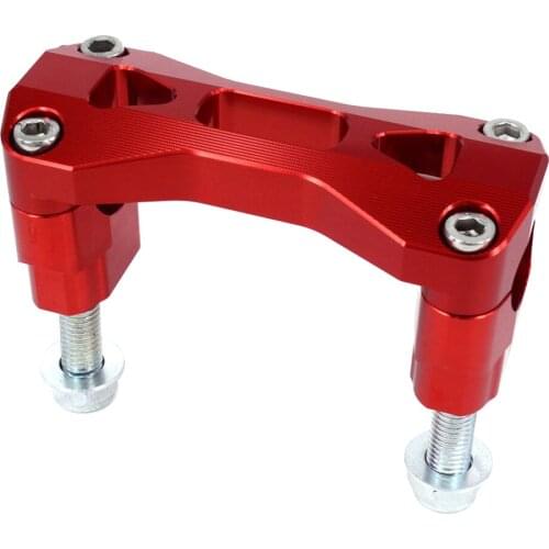 1pc Motorcycle Pressure Bar Clamp for CR125/250 CRF250R/X Motocross Black CNC Aluminum Alloy