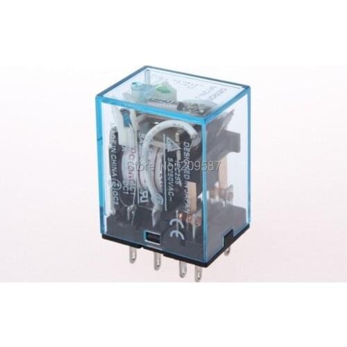 2pcs 24V DC Coil Power Relay MY2NJ HH52P-L