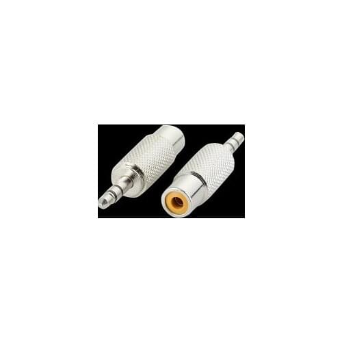 3.5mm Male plug to RCA Female jack 3.5 to AV Audio Connector