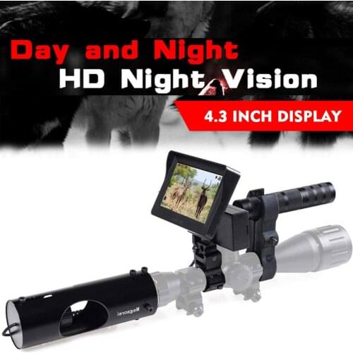 4.3 Inch Outdoor Hunting Optical Sight With 720P HD Display, Digital Night Vision Sight, Camera, Infrared Night Vision, Camera