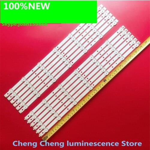 5set=70 PCS LED backlight strip for 55PFF5701 55PUS6501 LB55072 55PUS6561 55PUS6581 55PUS6101 55PUH6101 55PUS6401 01N31 01N32-A