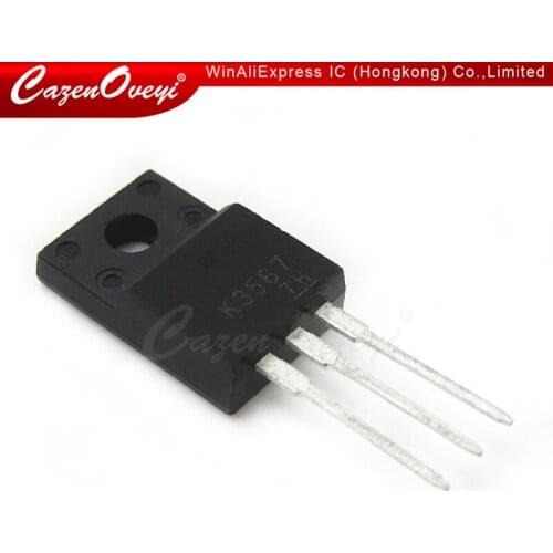 5pcs/lot 2SK3567 K3567 TO-220F 3.5A 600V new original quality assurance In Stock