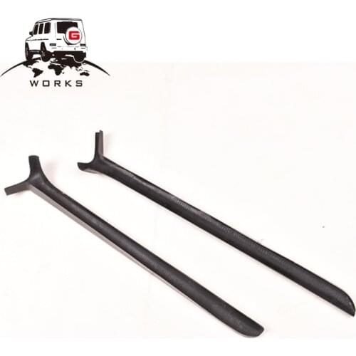 A-Pillar front roof cover Addon M style for G-class w463 G63 G65 G500 Carbon Fiber Look