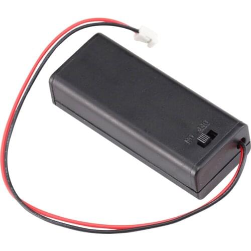 Aihasd Battery Holder Case Cover Shell For micro:bit for microbit 2pcs AAA Batteries 3V PH2.0 Kids Educational Tool