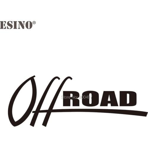 Car Styling Funny Car Accessory Offroad 4 X 4 Vinyl Decal Body Decorative Sticker PVC Carving Decal for Wrangler H3 Defender