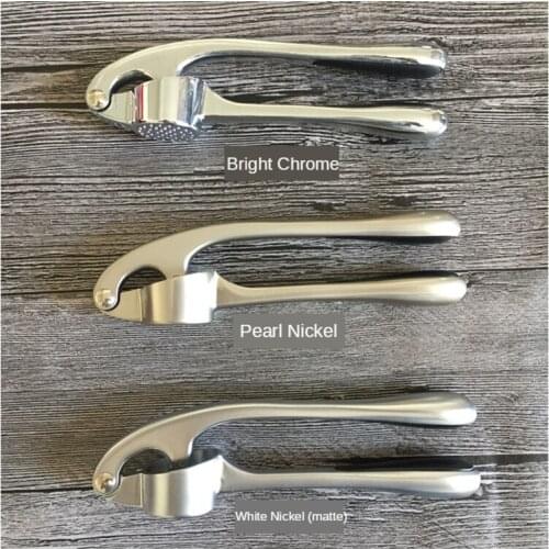 Home Manual Garlic Press Kitchen Accessories Meshed Garlic Cutter Device Onion Chopper Metal Vegetables Crusher Cooking Gadgets
