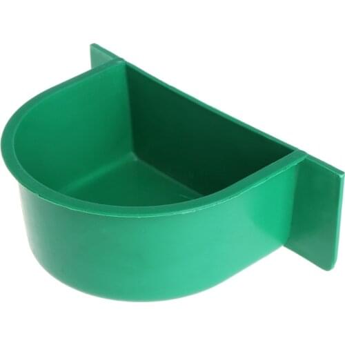 2021 New Bird Feeder Water Food Feeding Parrot Cage Plastic Bowl Pigeon Drinking Device