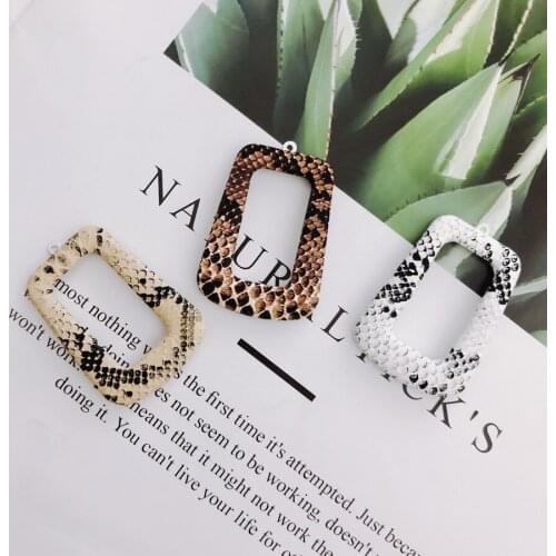 6 pieces / lotSquare rhombusbead caps earings fashion for making suppliesstainless steel jewelry diy jewelry Other