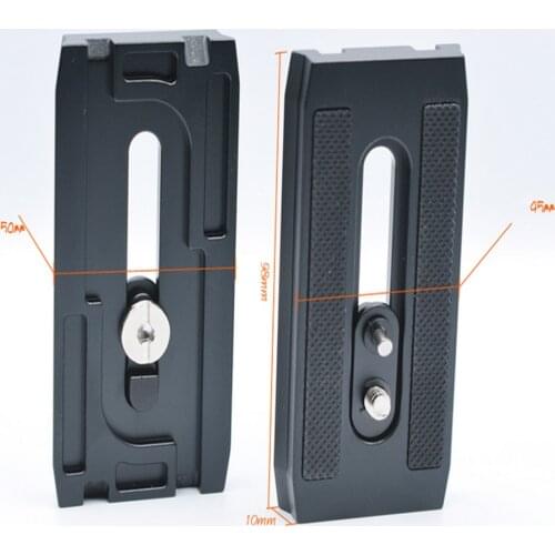 Corrosion Resistance Quick Release Tripod Head Plate QR11 Mounting Plate for Benro KH25 KH26 KH25N KH26NL Tripod Accessories
