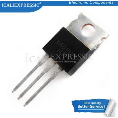 5PCS V60100C MBR60100CT TO-220 60A 100V new original In Stock