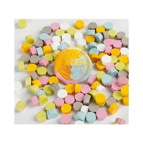 Vintage Craft Decor Card Making Tools Vintage Wax Seal Stamp Pills Bead for Envelope Wedding Ancient Sealing Wax Grain