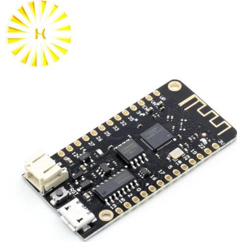 Wemos32 Wifi Bluetooth Development Board Antenna ESP32 ESP-32 REV1 CH340 CH340G MicroPython Micro USB Lithium Battery Connector