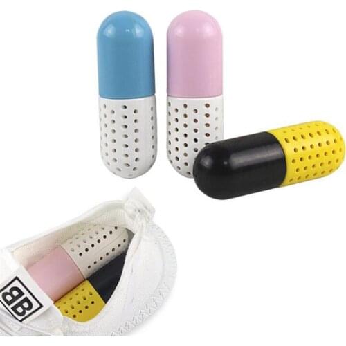 1PC Household Capsule Shape Odor Germs Closet Shoe Deodorizer Smell Remover Air Purifying Sneakers Dryer Steriliser Eliminator