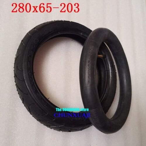 1pc High quality 280x65-203 tyres, inner with out tires childrens tricycle trolley, pneumatic PUSHCHAIR TYRE