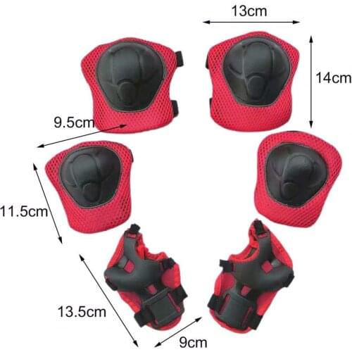 6pcs/set Kid Palm And Elbowcycling, Skateboarding, Skiing Protective Gear Foam Protection Childrens Protective Gear