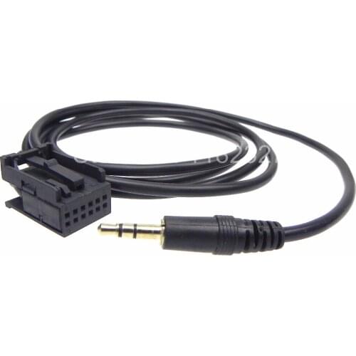 1pcs/lot High Quality Car cable 3.5MM Audio AUX in Cable Line Adapter for OPEL CD30 MP3 1.43m Length Audio IN Cable Line Adapte