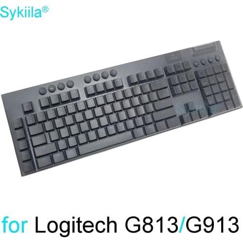 G913 G813 Keyboard Cover for Logitech G913 G813 for Logi Mechanical Wireless Protective Protector Skin Clear Silicon TPU Case