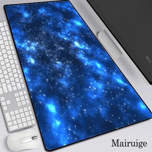 Star Planet Pictures Gaming Mouse Pad Comtuper Desk Mat Large XXL Mousepad Gaming Accessoroes Laptop Keyboard MacBook Desk Mat