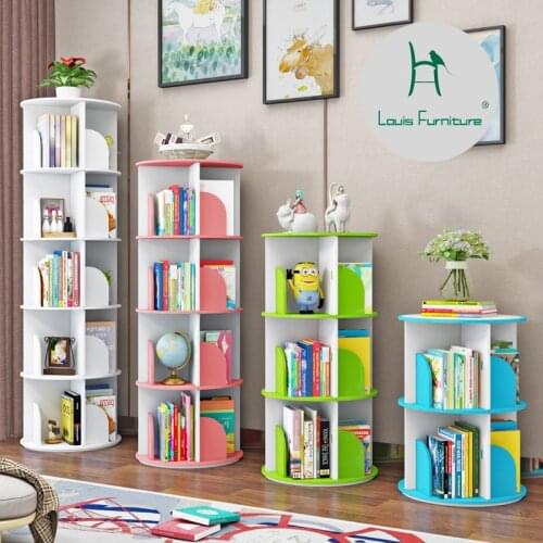 Louis Fashion Childrens Bookcases picture shelf, simple household, provincial space, simple landing, student creative