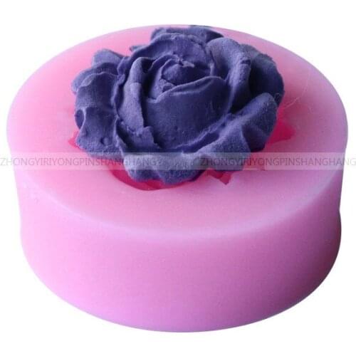 Small Shape Roses Silicone Mold Fondant Cookie Chocolate Mould Candy Cake Pudding Muffin Molds DIY Cake Decorating Baking Tools