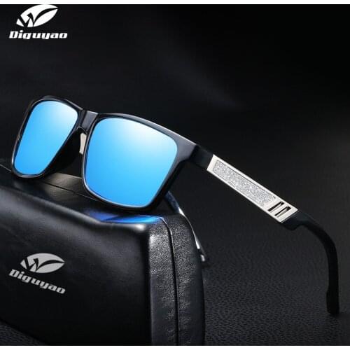 DIGUYAO 2020 Mens Polarized Sunglasses Pilot Driving Sun Glasses Men Women Sport Fishing Luxury Brand Designer Oculos Zonnebril