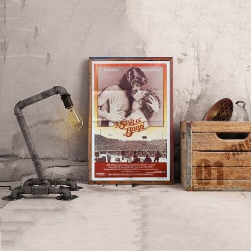 A Star Is Born 1977 Movie Poster Classic Vintage Retro Canvas Print Art Poster Wall Painting Home Decoration