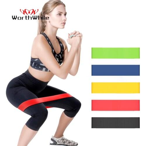 WorthWhile Gym Fitness Resistance Bands for Yoga Stretch Pull Up Assist Rubber Gum Crossfit Exercise Training Workout Equipment