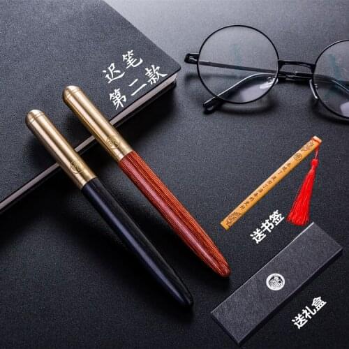 Brass Sandalwood Pen Bendpointed Calligraphy PEN ,fountain Pen