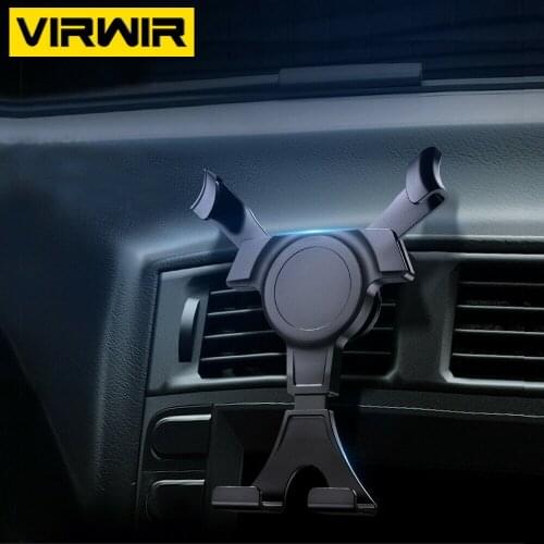 Universal Car Gravity telescoping Phone Holder For Mobile Phone Car Air Vent Mount Stand For iPhone 11 7 Samsung Xiaomi Huawei