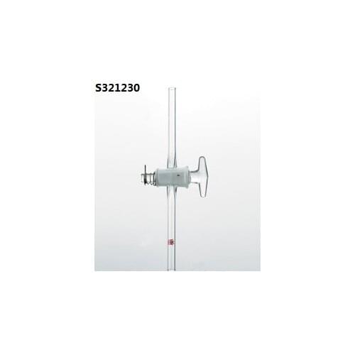 Stopcock, Straight Bore, Glass, Interchangeable, Bore:2mm, Stem O.D.:8mm, Supplied:complete