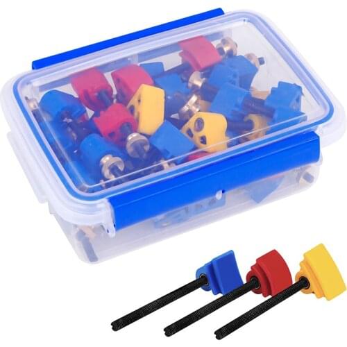 100% Brand New and High Quality 32pcs Violin Lining Clips Side lamps Aluminum Alloy Material Violin Making Tools