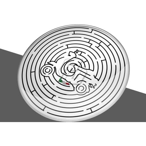 3D Resin Motorcycle Sticker Case for Piaggio Vespa Scooter Creative Decals