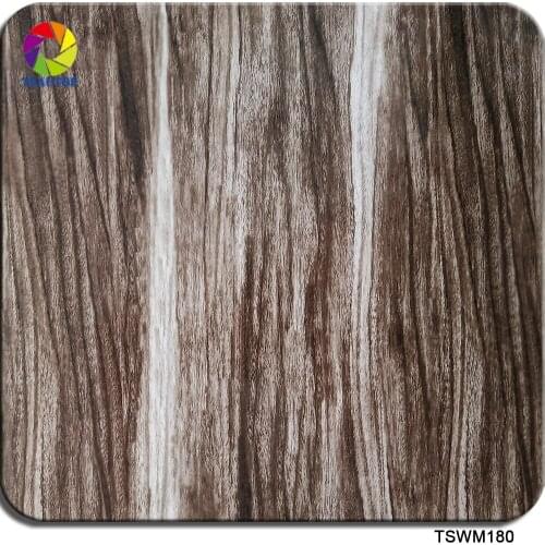 Free shipping 0.5mX2m/10m TSCW180 wood design hydro dipping hydrographics printing film