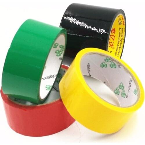 4pcs 40mm*40 Meter Color sealing tape OPP sealing tape packing label Clear Carton Box Sealing Packaging Office AdhesvieTape
