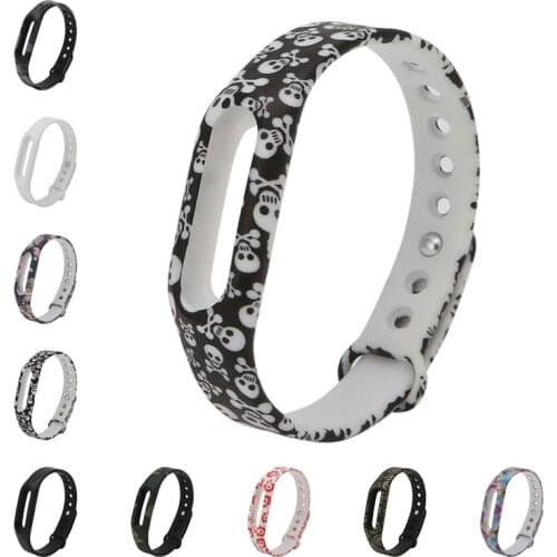 Colorful Silicone Wrist Band Strap Wristband Replacement for xiaomi Mi Band 1 K5DB