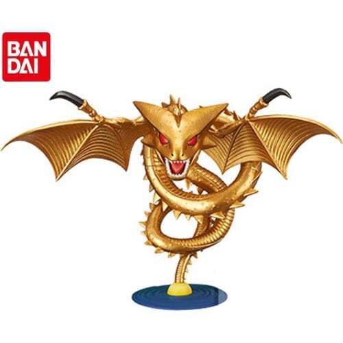 Bandai Genuine WCF MEGA Dragon Ball Anime Figures Golden Shenron Action Figure Collections Model Toys Gifts For Children