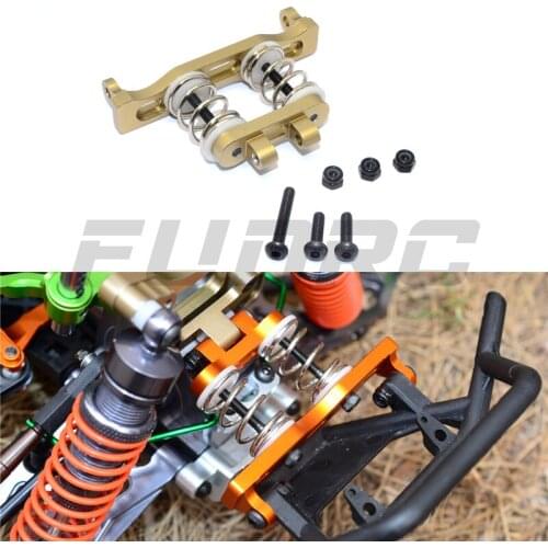 GPM AXIAL 1/10 YETI ROCK RACER 90026 BUGGY Climbing car Metal Front anti-collision protection with spring unloading force