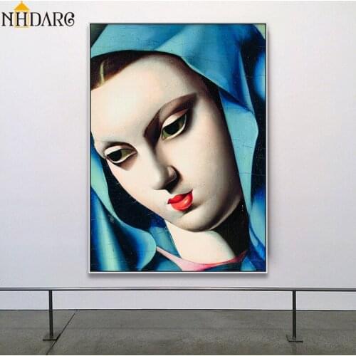 Artist Tamara de Lempicka Classic Artwork Reproduction Posters and Prints Canvas Art Painting Wall Pictures for Home Decoration