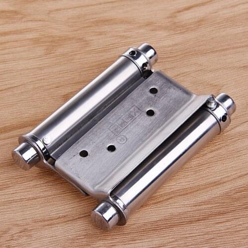 2Pcs 3" Inch Stainless Steel Double Action Spring Hinge Saloon Cafe Door Swing