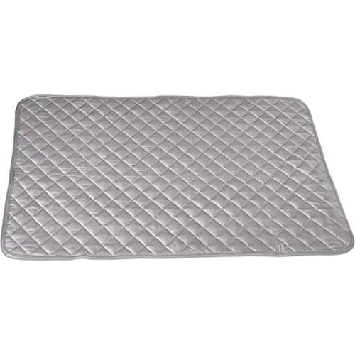 Netic Ironing Blanket 33 Inch X 19 Inch Washer Dryer Heat Resistant Pad, Iron Board Alternative Cover with nets