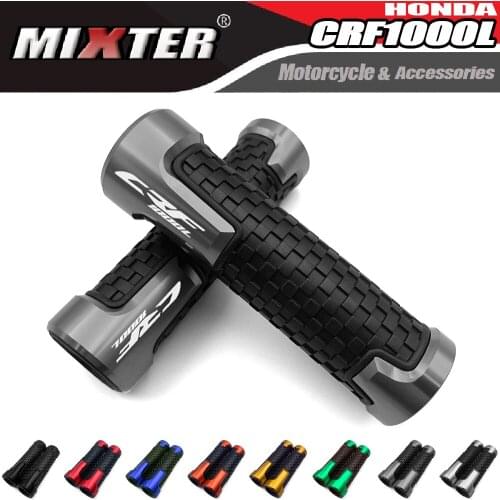 Motorcycle 22mm Hand Grips Rubber Gel Handle Grip Handlebar For HONDA CRF1000L Africa Twin CRF 1000L ARICA TWIN ADVENTURE SPORTS