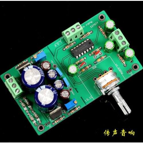 Original Parameter 4 OP AMP MC33079 Preamp Amplifier Board Finished Preamplifier Board