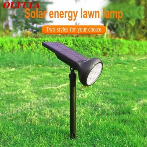 Solar Powered Lawn Lamp Garden Lights Outdoor IP55 Waterproof 7 Colors Change Lighting Led Path Ground Lights Decorations
