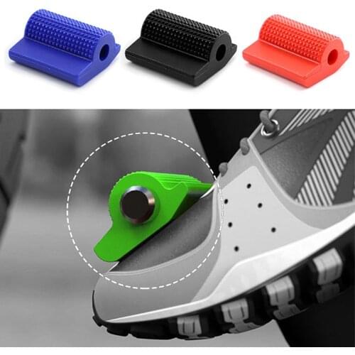 Universal Anti-slip Motorcycle Shift Gear Lever Pedal Rubber Elastic Cover Shoe Protector Foot Rest Pad Motorcycle Accessory