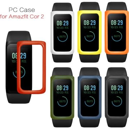 Protective Case for Xiaomi Huami Amazfit Cor 2 Band PC Cover Frame Shell Protector for Amazfit Cor 2 Smart Wristband Accessories